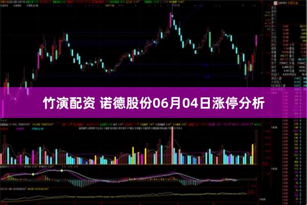 竹演配资 诺德股份06月04日涨停分析